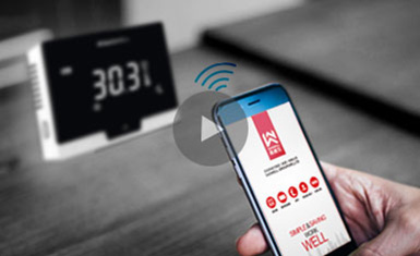 Programmierbarer WLAN-Thermostat T19WHB-7-RF-WIFI APP Connect