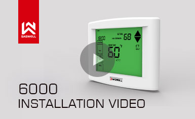  WLAN-Thermostate, WLAN-Thermostate für den Heimgebrauch SAS6000 Installationsvideo