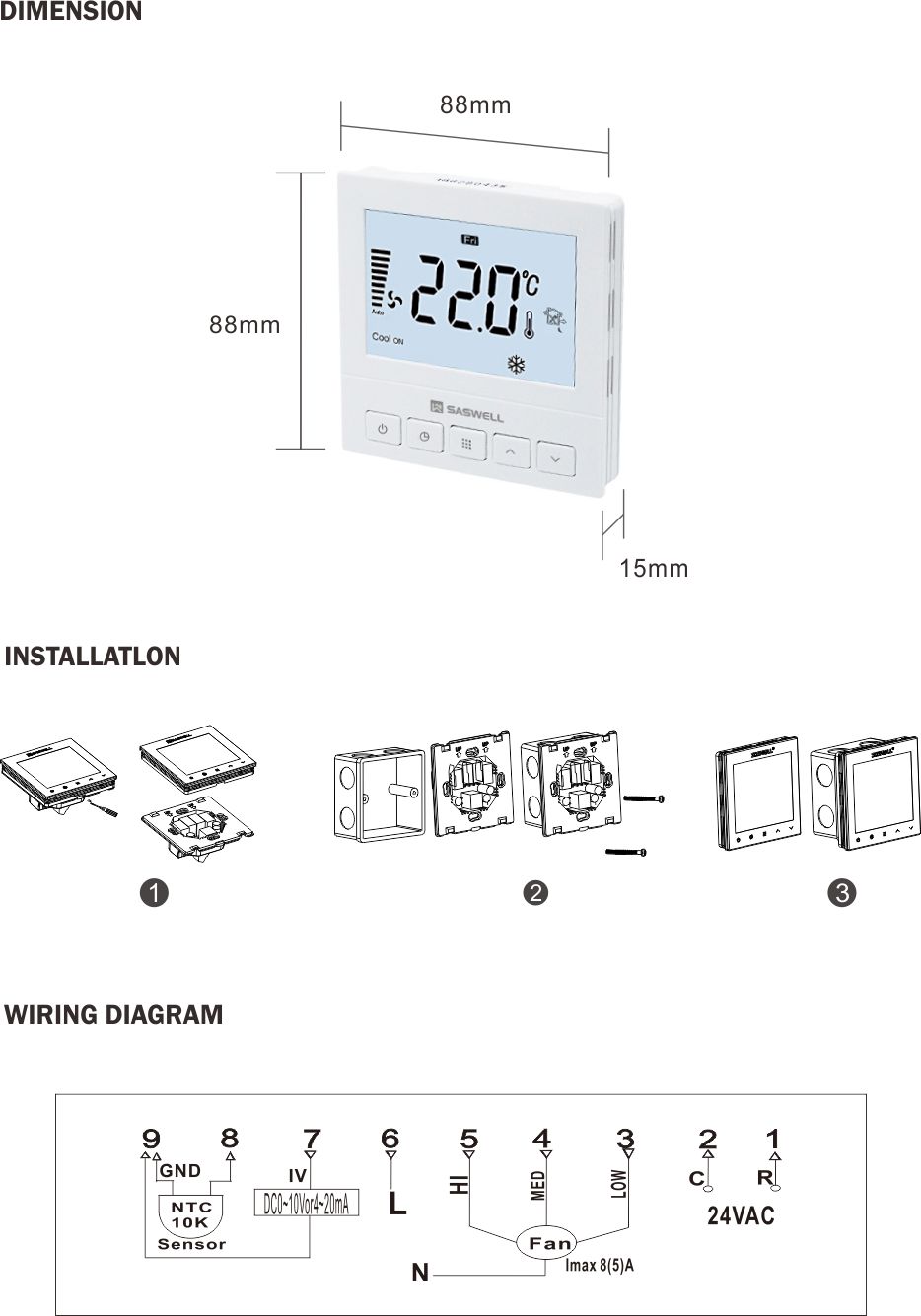 Programmable thermostats for home