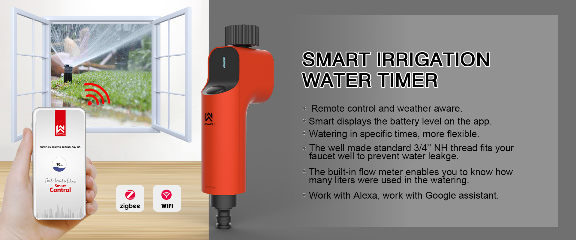 smart outdoor faucet timer