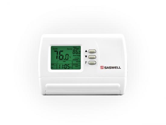 Mehrstufenthermostat, 5 + 2 programmierbarer FanCoil-Thermostat, Programmierbarer Mehrstufenthermostat