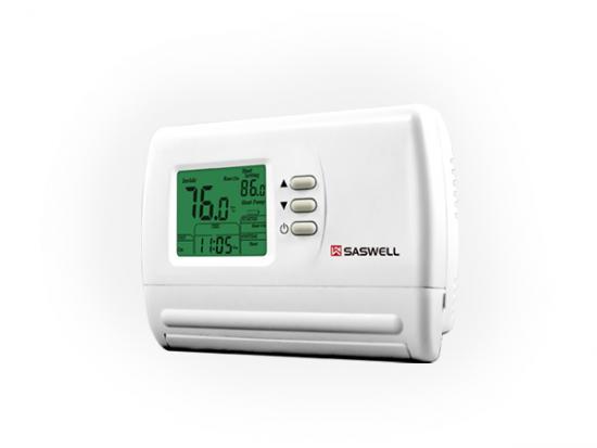 Multi stage room thermostat