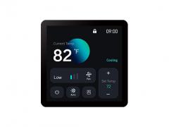 Intelligenter Thermostat mit Touchscreen-Farbdisplay