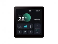 Intelligenter Thermostat mit Touchscreen-Farbdisplay