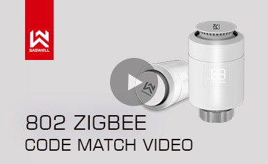 ETRV + Smart Heizkörperventil, Tuya Zigbee Thermostat-Heizkörperventil SEA802 Sprachsteuerungsthermostat Video