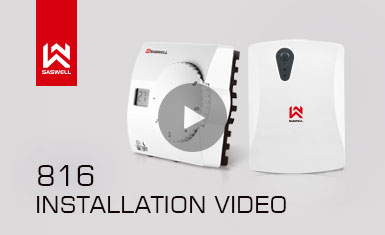 Kabelloser Raumthermostat, Fußbodenheizungs-Thermostat für Wasserkocher SAS816 Installationsvideo